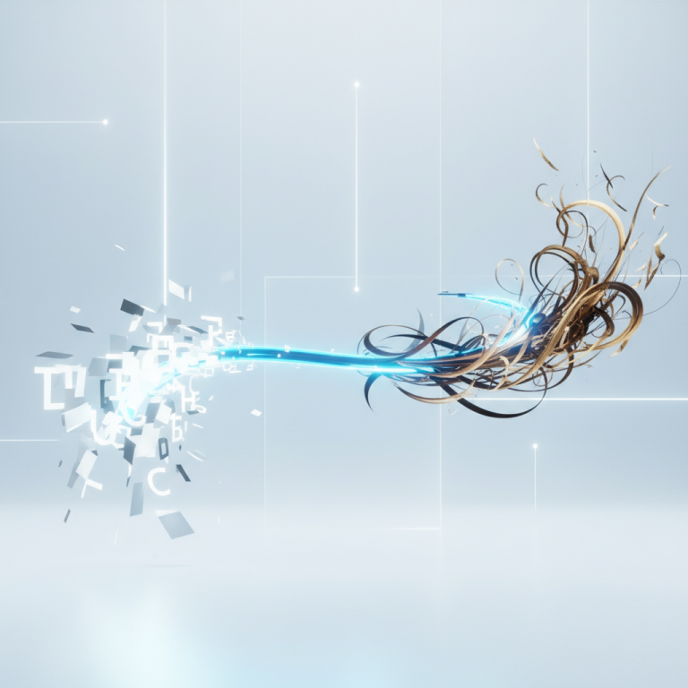 Digital flow representing font conversion from Unicode standard to legacy DG Marathi format.