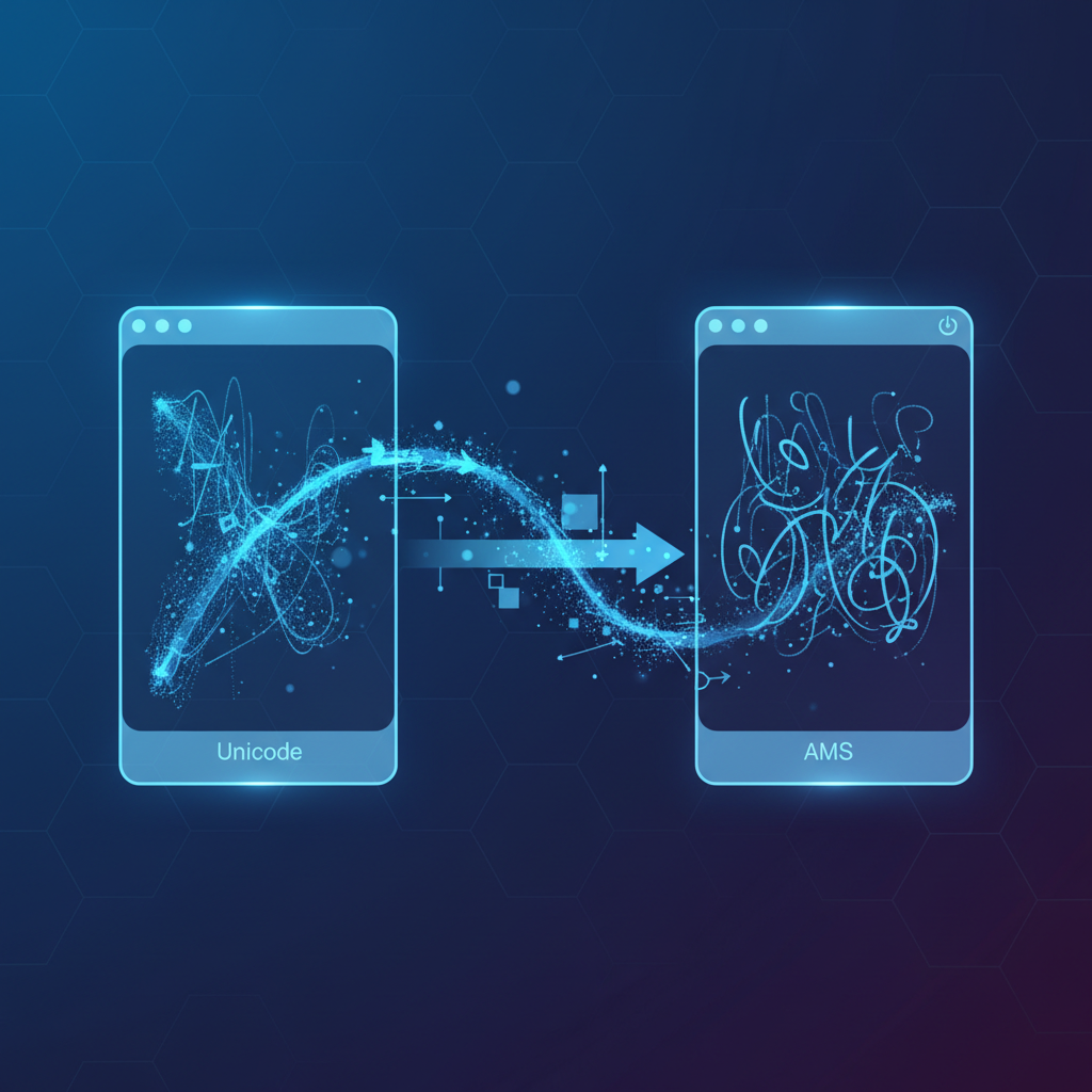 यूनिकोड से एएमएस कन्वर्टर: हिंदी टाइपिंग को आसान बनाने का सबसे तेज़ तरीका