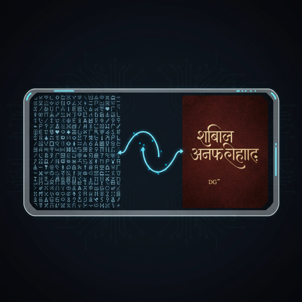 युनिकोड टू डीजी कन्व्हर्टर: मराठी फॉन्ट बदलण्याची सोपी आणि अचूक पद्धत