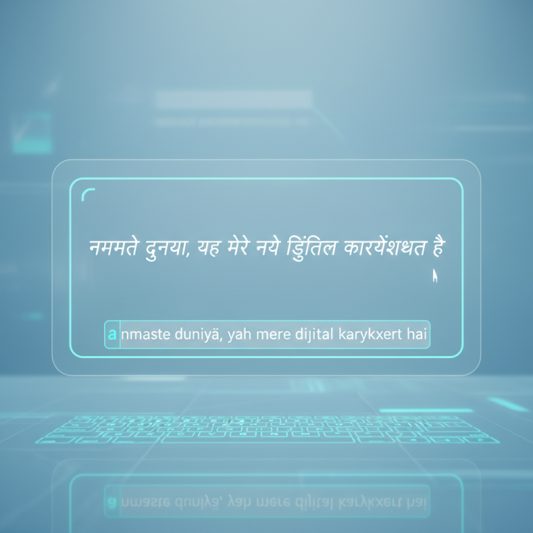 युनिकोड पॅड वापरून भारतीय भाषेत टायपिंग