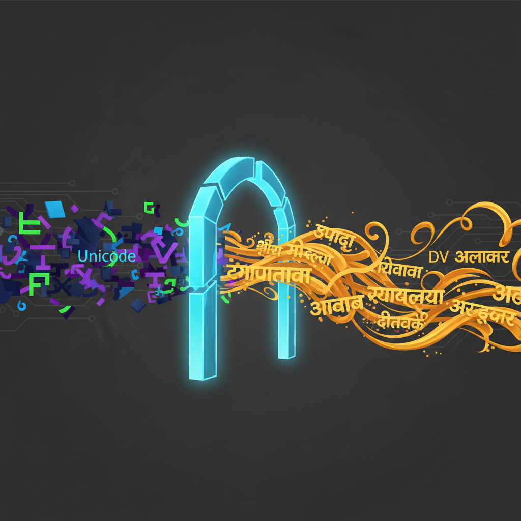 युनिकोड ते डीव्ही अलंकार कन्व्हर्टर: मराठी टायपिंग सोपे आणि जलद करा