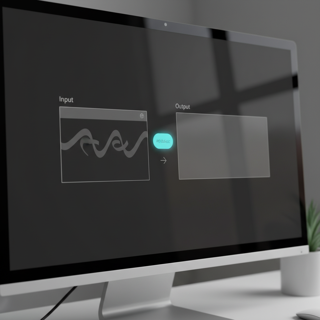 Interface of the Marathi Font Converter Tool Screen view showing a specialized software interface for Marathi font conversion.