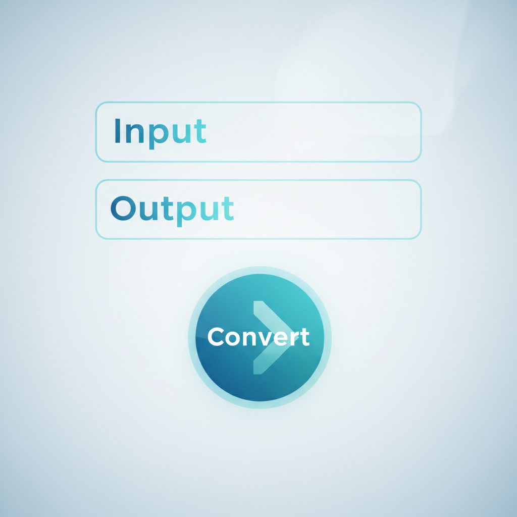 Conversion Interface Snapshot User interface of a font conversion tool.