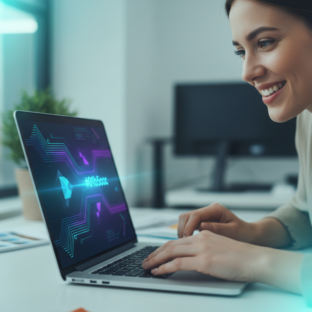 सफलतापूर्वक रूपांतरण लैपटॉप पर यूनिकोड को APS-DV फॉन्ट में सफलतापूर्वक बदलते हुए उपयोगकर्ता।