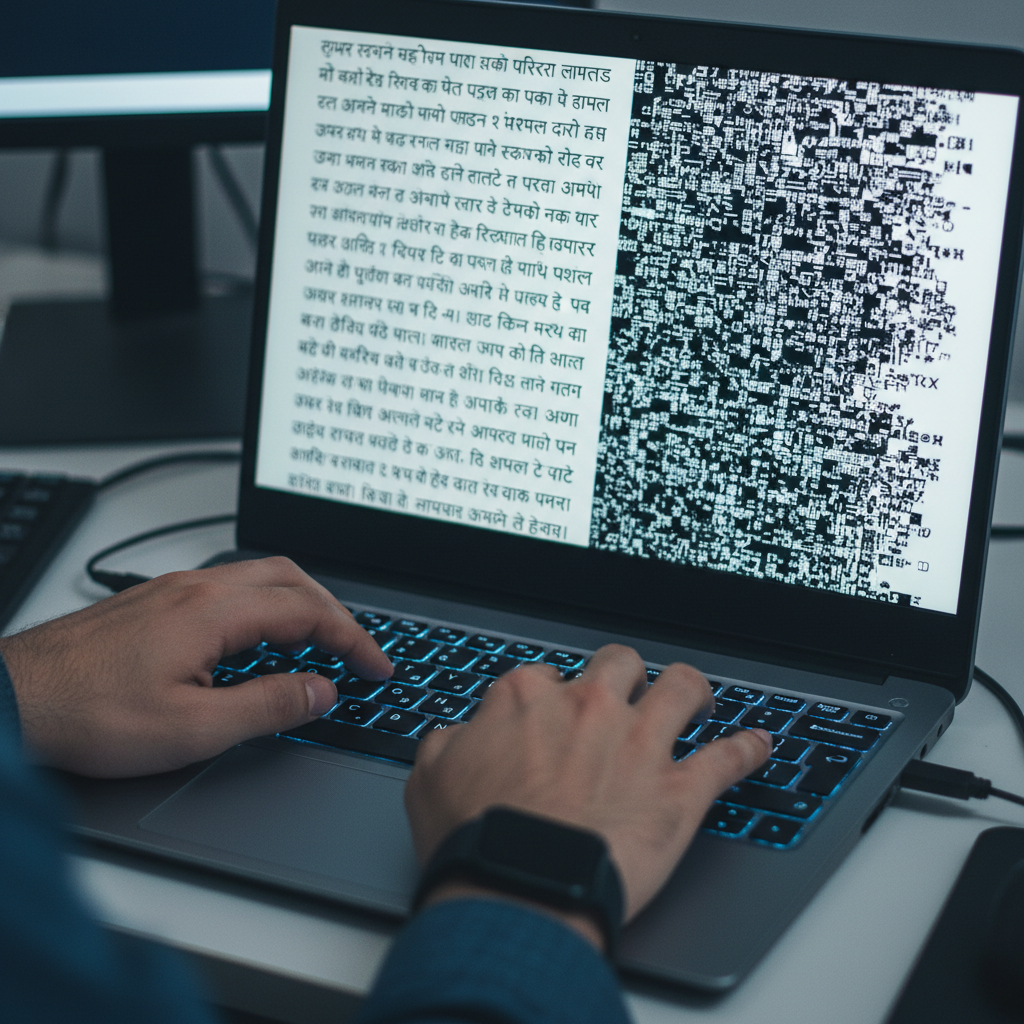 अचूक युनिकोड ते डीजी कनवर्टर मराठी भाषेतील युनिकोड ते डीजी कनवर्टर वापरण्याची पद्धत