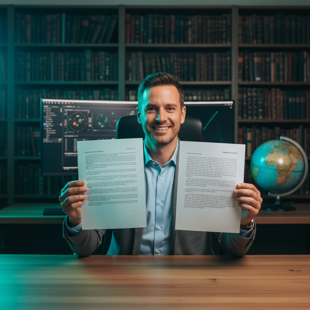 Ensuring Legacy Font Compatibility Archival specialist reviewing converted text for font compatibility