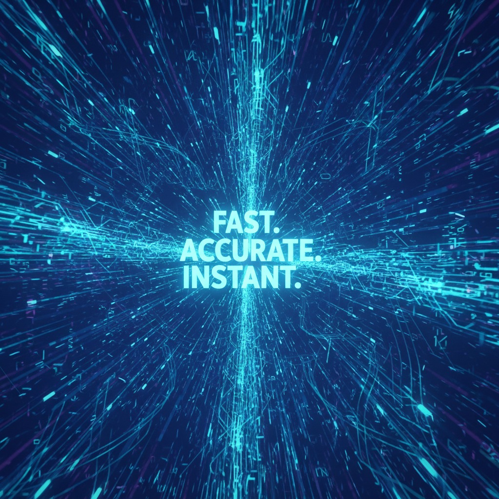 डेटा प्रोसेसिंग की गति तेज़ और सटीक फ़ॉन्ट कन्वर्ज़न