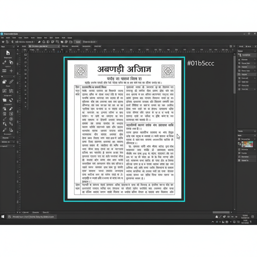 प्रिंटिंगसाठी एएमएस फॉन्ट एएमएस फॉन्ट वापरून तयार केलेले मराठी दस्तऐवज प्रिंटिंगसाठी तयार आहे.