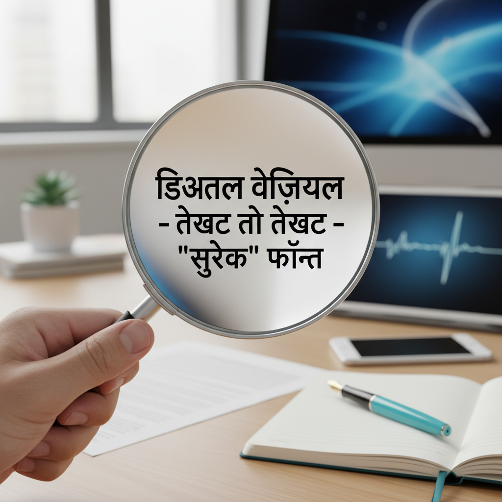 डीव्हीबी टीटी सुरेख फॉन्टचे महत्त्व स्पष्ट आणि आकर्षक मराठी फॉन्ट