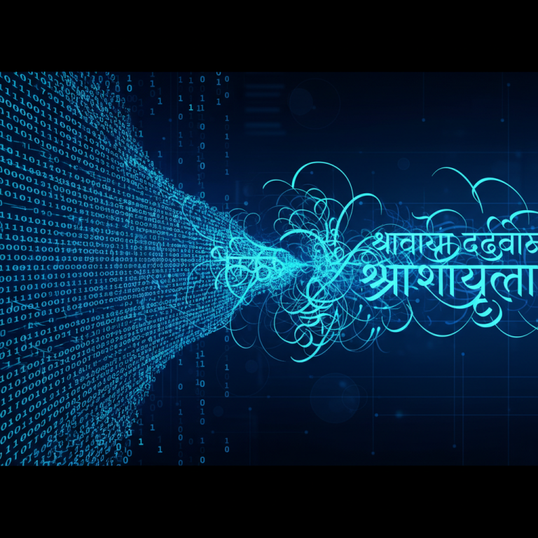 युनिकोड ते श्रीलिपी कन्व्हर्टर: मराठी मजकूर रूपांतरण प्रक्रिया