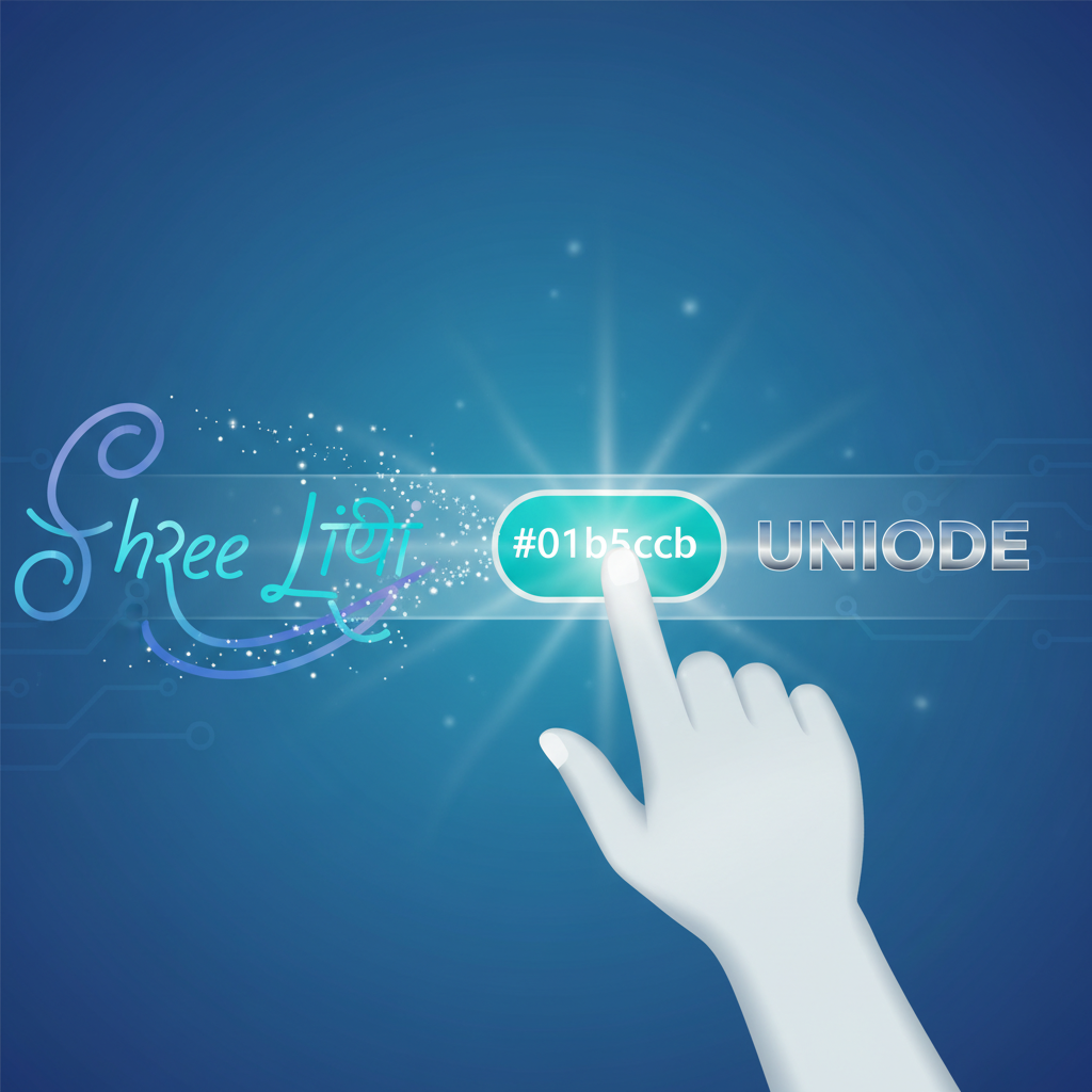 Converting Unicode to Shree Lipi Accurate Unicode to Shree Lipi Converter interface concept