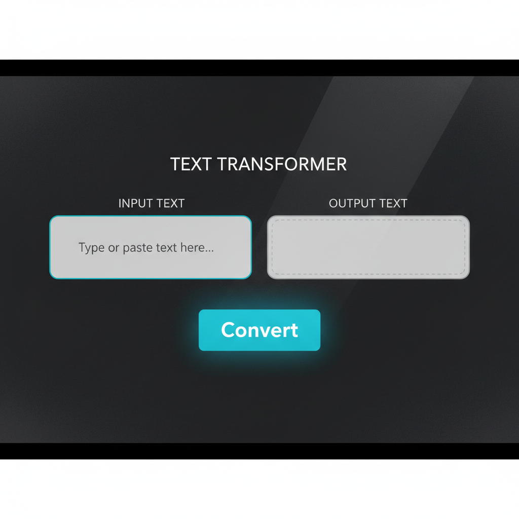 ऑनलाइन फॉन्ट रूपांतरण साधने कनवर्टर इंटरफेसवर मजकूर पेस्ट करताना
