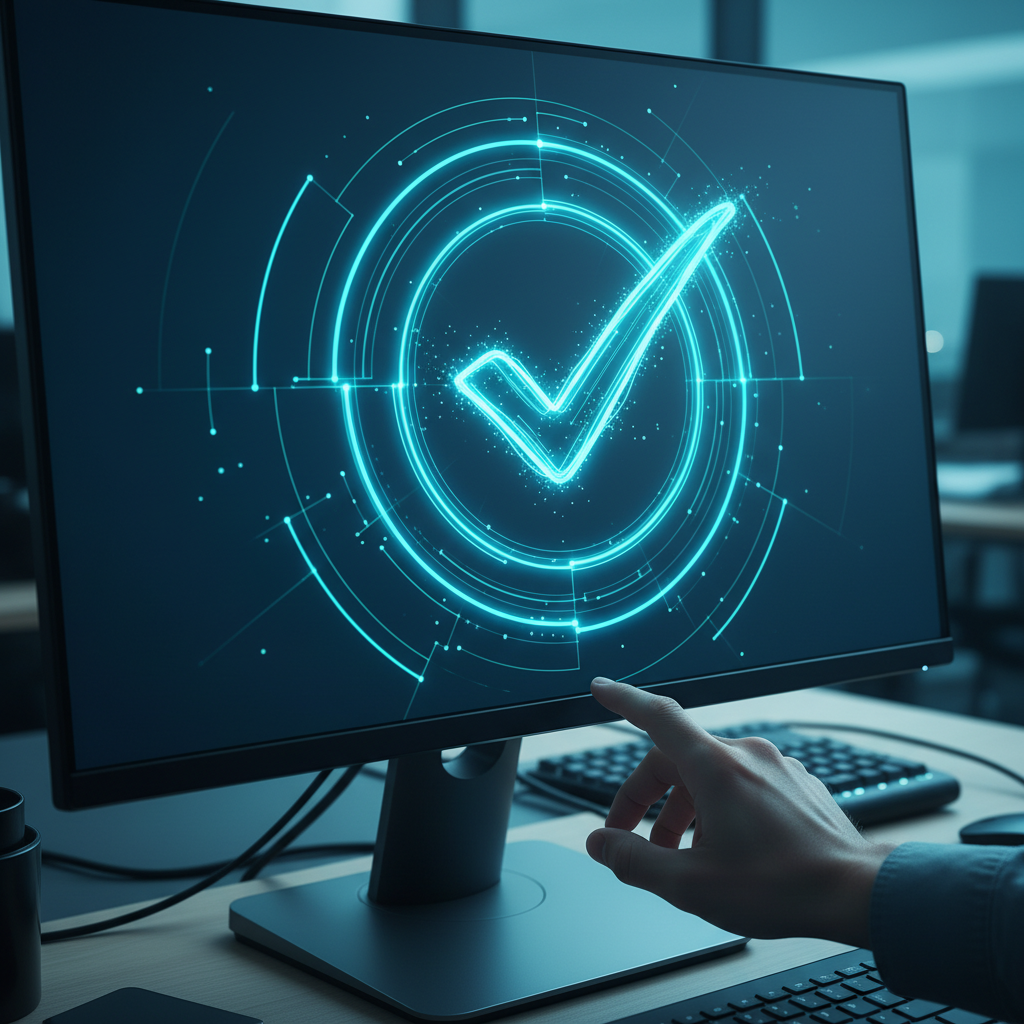 Conversion Complete Hand copying successfully converted Unicode text from a screen.